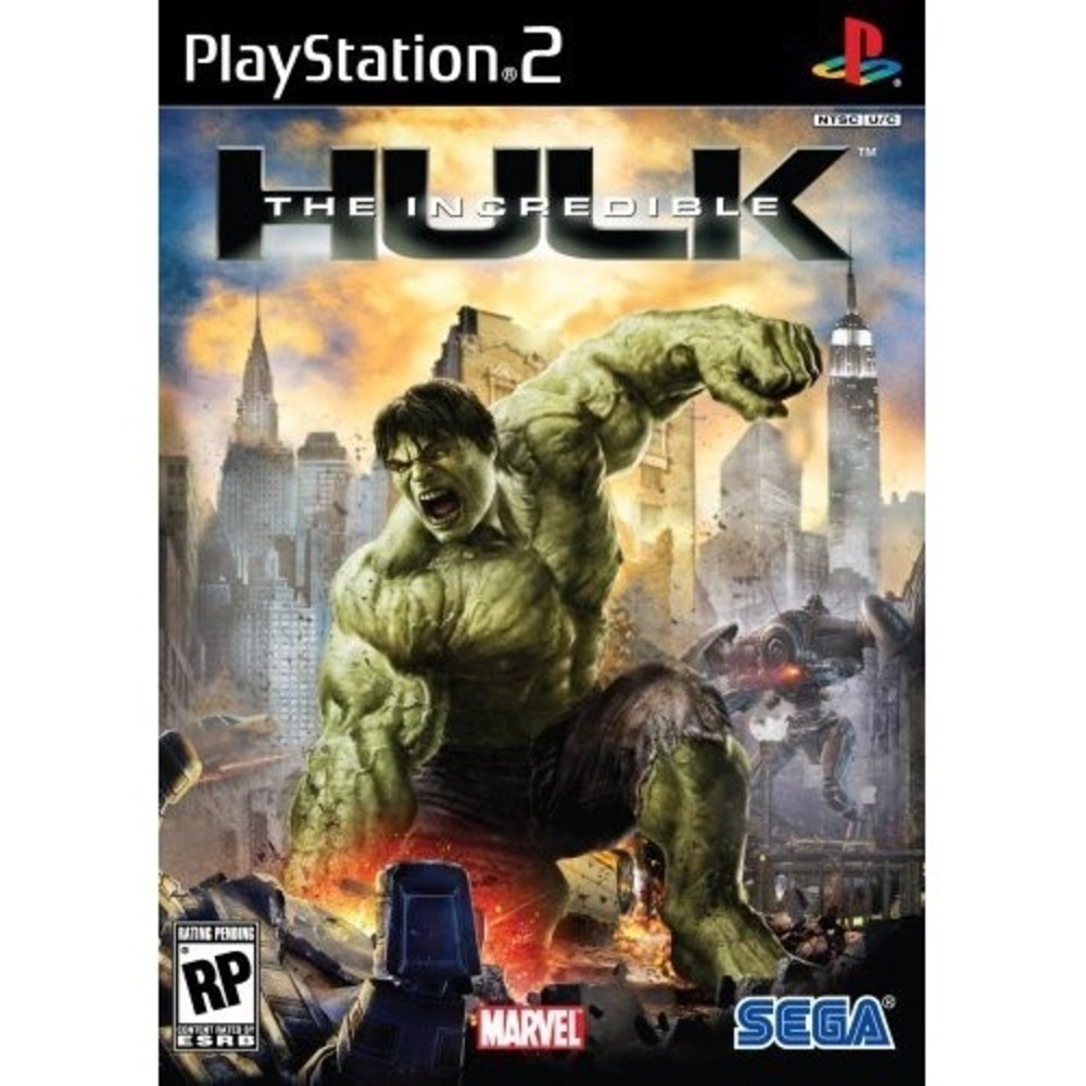Incredible Hulk - Sony PlayStation 2 CIB Game, Manual, And Case